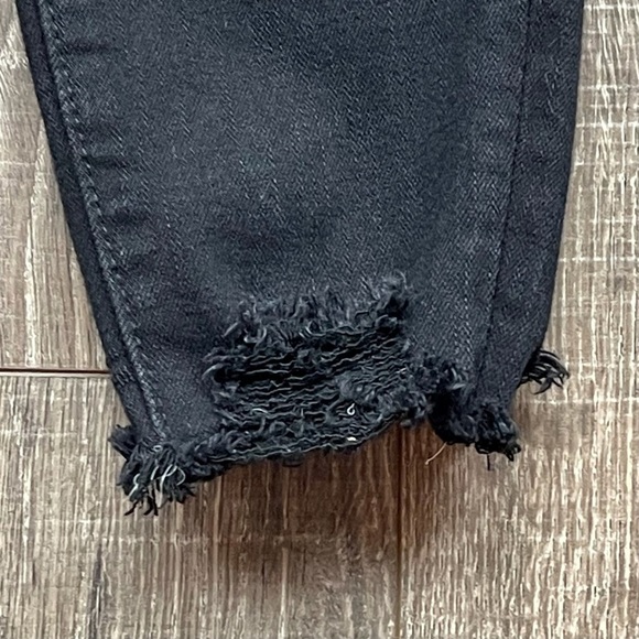 AMERICAN eagle hi-Rise next level stretch black jegging size 2 SHORT - Picture 10 of 16